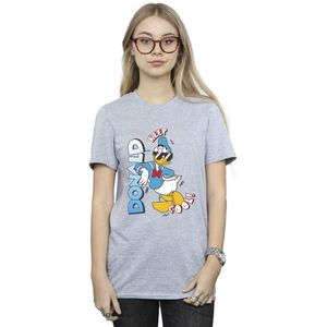 Disney Dames/Dames Donald Duck Cool Katoenen Vriendje T-shirt