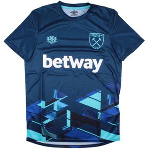 2023-2024 West Ham Warm Up Jersey (Navy)