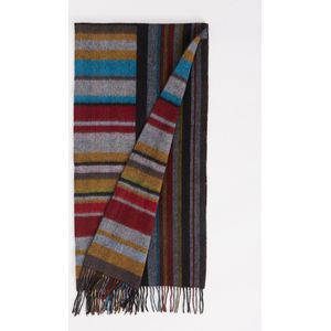 Paul Smith Signature Stripe sjaal in kasjmierblend 185 x 40 cm