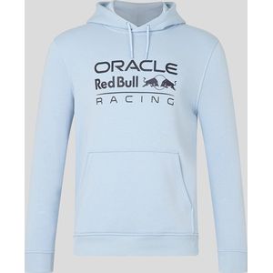 Oracle Red Bull Racing Logo Hoody Lichtblauw - Max Verstappen - Sergio Perez - Checo