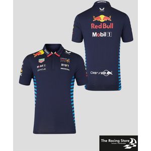 Oracle Red Bull Racing Teamline Kids Polo 2024 JL (152-158) - Max Verstappen - Sergio Perez