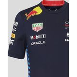 Oracle Red Bull Racing Teamline Kids Shirt 2024 JL Max Verstappen Sergio Perez