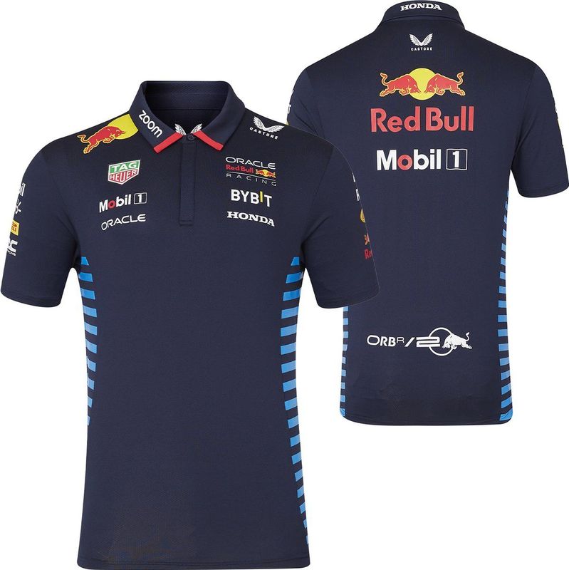 Oracle Red Bull Racing Teamline Polo 2024 - Max Verstappen - Sergio Perez