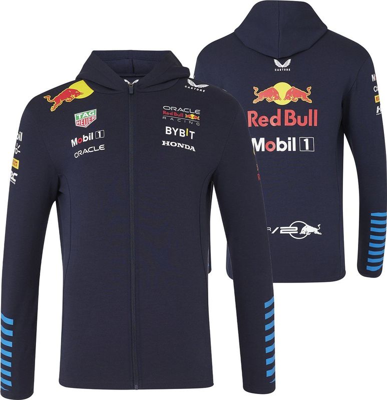 Heren - Team Full Zip-Hoodie 2024 - Max Verstappen