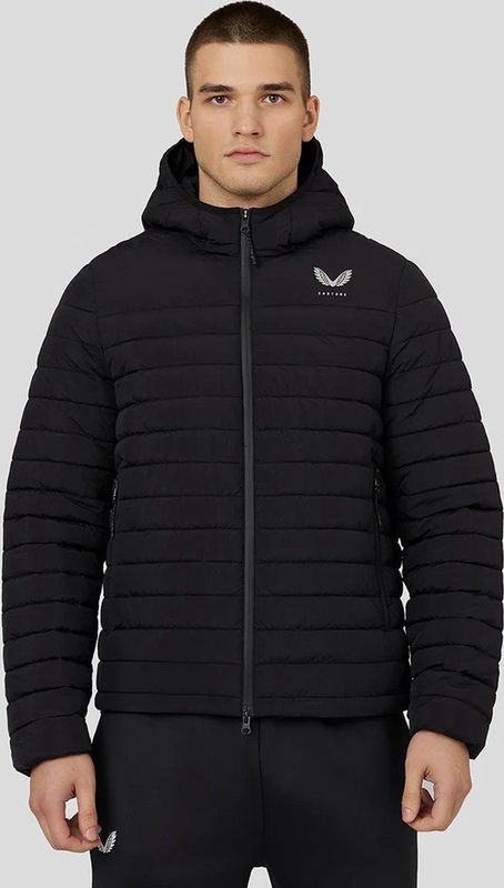 Heren Pufferjas Met Capuchon – Zwart