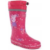 Regatta Kinder/Kinder Splash Peppa Pig Tropical Wellington Laarzen (32 EU) (Roze Fusie)