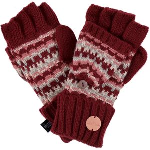 Regatta Kinderen/Kinderen Baneberry Gebreide Vingerloze Handschoenen (128-140) (Donker Pimento)