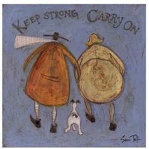 Sam Toft Keep Strong Carry On Print
