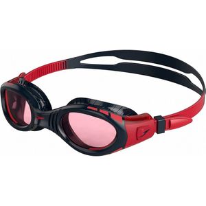 Speedo Kinder/Kinder Futura Flexiseal Biofuse zwembril  (Marine / Rood)