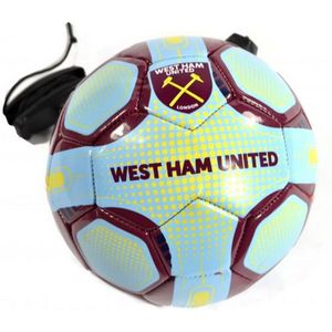 West Ham United FC Praktijk Voetbal (2) (Claret Rood/Kleurig Blauw)