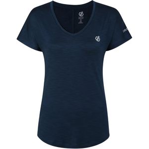 Dare2b - T-shirt - Q-Wic - Korte Mouwen - V Hals - Sneldrogend - Lichtgewicht