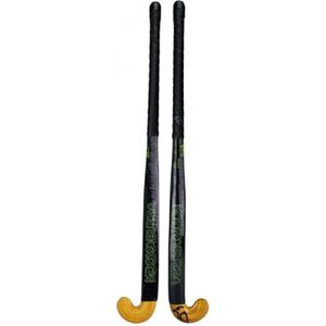 Kookaburra Meteoor veldhockeystick (76,2 cm) (ZWART/GEEL)