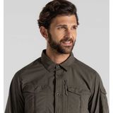 Craghoppers - Nosilife Adventure Iii - Overhemd - Blauw - Ripstop - Lichtgewicht