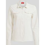 Craghoppers Nosilife Pro V Overhemd - Lichtgrijs - Katoen - Lange Mouwen