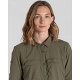 Craghoppers - Nosilife Adventure III Overhemd - Blauw - Katoen - Lange Mouwen