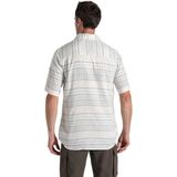 Craghoppers - Cartwright - Overhemd - Groen - Linnen/Viscose - Korte Mouwen