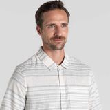 Craghoppers - Cartwright - Overhemd - Groen - Linnen/Viscose - Korte Mouwen