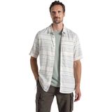 Craghoppers - Cartwright - Overhemd - Groen - Linnen/Viscose - Korte Mouwen