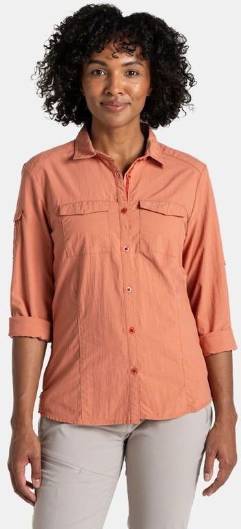 Seasalt - NosiLife Overhemd - Lichtblauw - Snel Droogend - UV-Bescherming