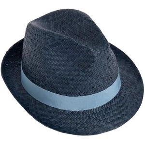 Hackett London Trilby hoed heren hoed, Navy Blauw