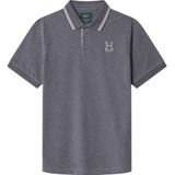 Hackett London - HM563381 Polo - Wit - Katoen - Korte Mouwen