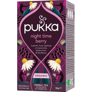 Pukka - Night Time Berry Thee - Kruidenthee - Kamille - Bessen