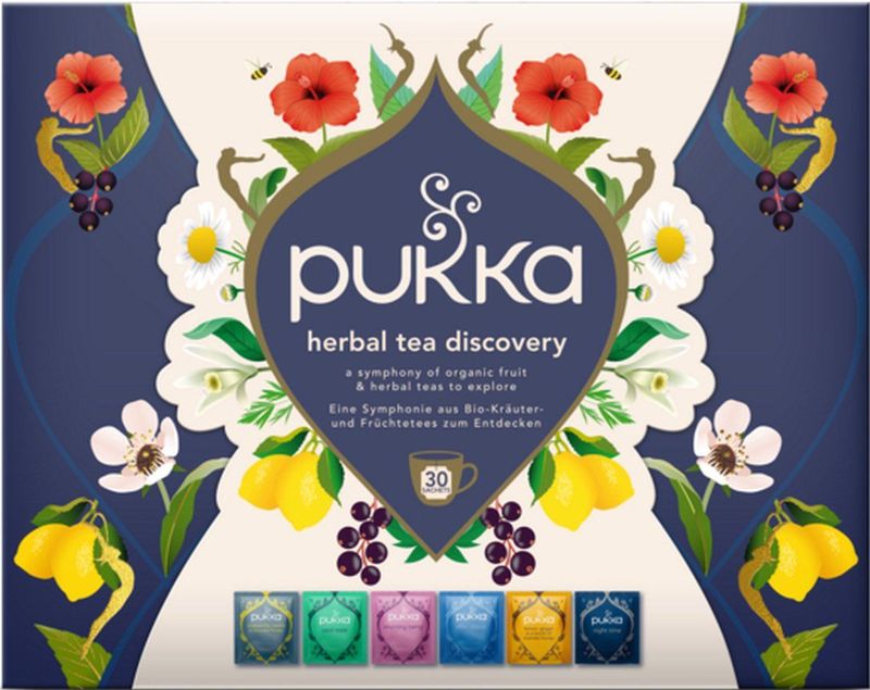 Pukka - Discovery Box - Biologische Kruidenthee - 30 Theezakjes - 6 Smaken