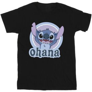 Li-cense Disney heren lilo en stitch ohana cirkel t-shirt