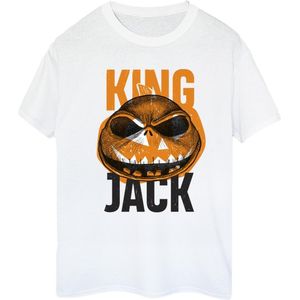 Li-cense Disney dames the nightmare before christmas king jack boyfriend t-shirt