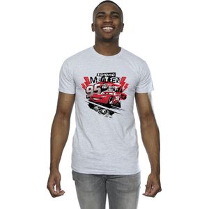 Li-cense Disney heren cars bliksem mcqueen collage t-shirt