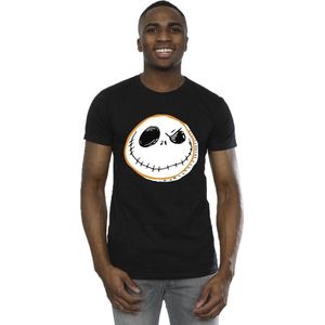 Disney Heren The Nightmare Before Christmas Jack Gezicht T-Shirt