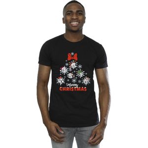 Disney Heren Mickey Mouse And Friends Kerstboom T-Shirt