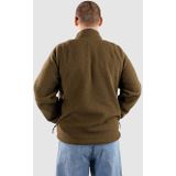 Passenger - Offgrid 2.0 - Fleece - Dark Olive - Gerecycled Sherpa - Voor Heren