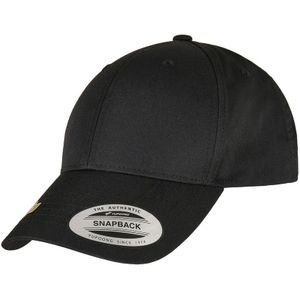 Flexfit Unisex Twill Gerecycleerde Snapback-cap voor volwassenen  (Zwart)