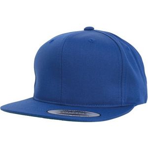 Flexfit Kinder/Kinder Pro-stijl Twill Snapback Cap  (Koningsblauw)