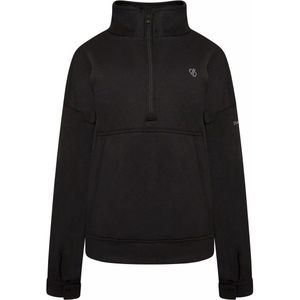Dare2b - Laura Whitmore Recoup II Half Zip Sweatshirt - Zwart - Katoen, Jersey, Polyester