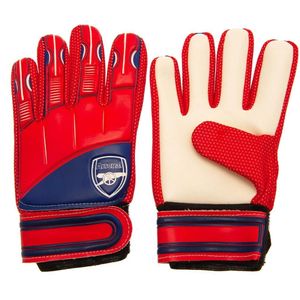 Arsenal FC Kinder/Kids Delta keepershandschoenen (5) (Rood/Wit)