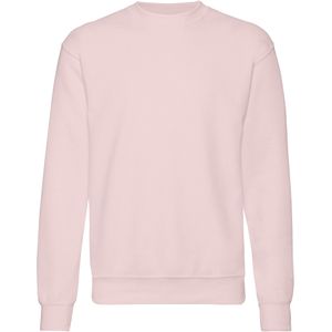 Fruit Of The Loom Heren Set-In Belcoro® garen Sweatshirt (Poederroos)