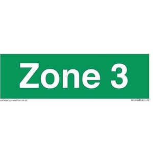 Panneau Zone 3 – 150 x 50 mm – L15