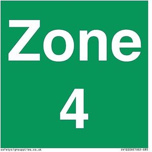 Panneau Zone 4 – 85 x 85 mm – S85