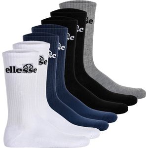 Ellesse - Trego Sport Sock - Unisex Sportsokken - 7 Paar - Crew Socks - Tennis