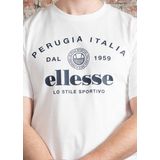 Ellesse, Heren, Tops, Wit, Maat: M