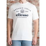 Ellesse, Heren, Tops, Wit, Maat: M