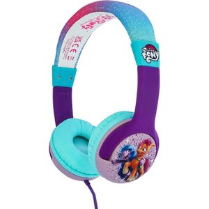 My Little Pony OnEar koptelefoon Glitter, Gaming headset, Blauw