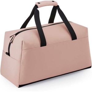 Bagbase Matte PU-coating 28L Duffeltas  (Naakt Roze)