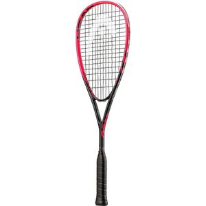 Head Cyber Pro Squash Racket (4) (Zwart/Rood)