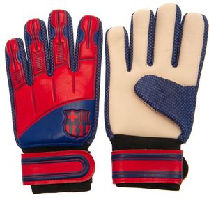FC Barcelona Kinderen/Kinderen Keepershandschoenen (79 mm - 86 mm) (Blauw/rood)