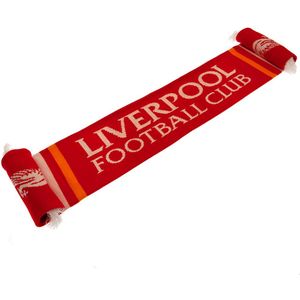 Liverpool FC Crest Sjaal  (Rood/Wit)