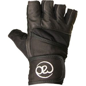Fitness Mad Unisex Volwassen Lederen Handschoenen voor Gewichtheffen (XL) (Zwart)