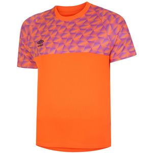 Umbro Kinder/Kids Flux keeperstrui (Schokkend oranje/paarse cactus)